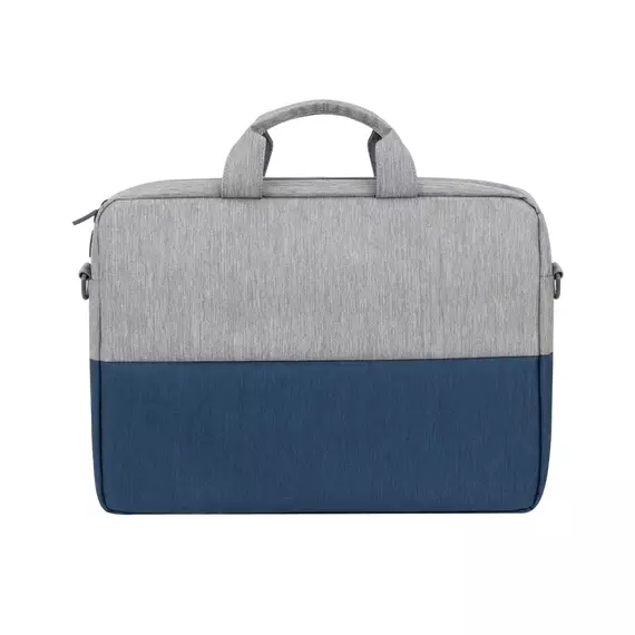 Geantă pentru Laptop Rivacase Prater, 15.6", Poliester, Gri | Albastru închis, 8 image