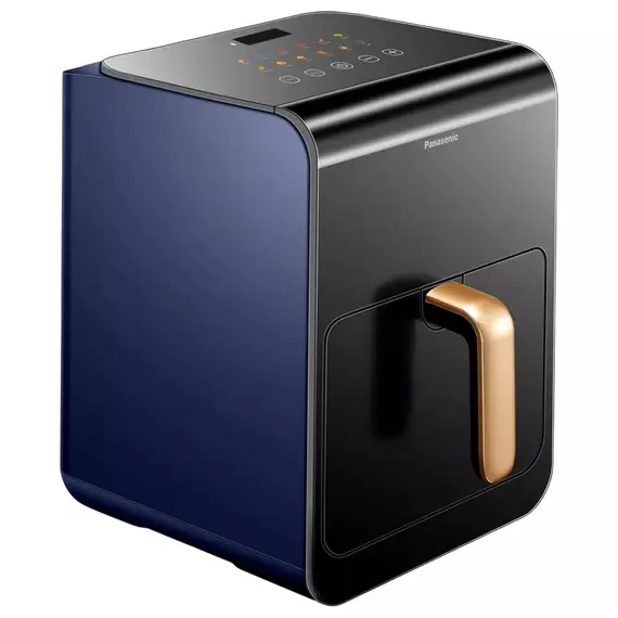 Friteuză cu aer cald Panasonic NF-CC600ATS, Negru | Albastru, 7 image