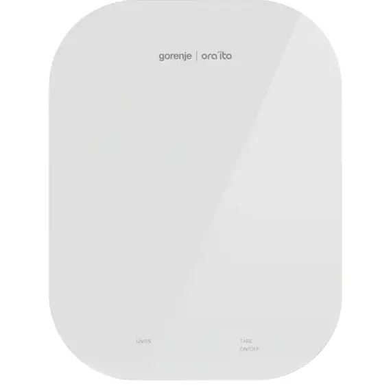 Cântar electronic de bucătărie Gorenje Ora ito KT10 ORAW, Alb
