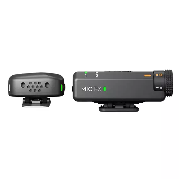 Microfon portabil pentru înregistrare vocală DJI Mic Mini (1 TX + 1 RX), Fără fir, Negru, 5 image
