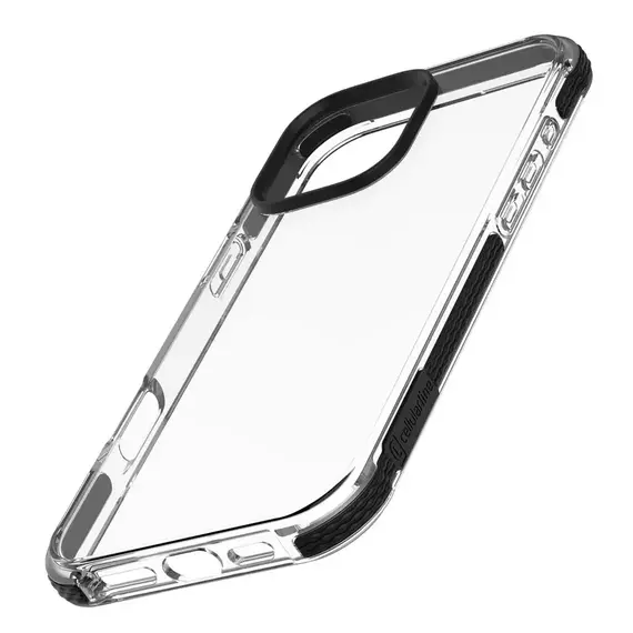 Husă Cellularline Tetra Force Strong Guard - iPhone 16 Pro Max, Transparent