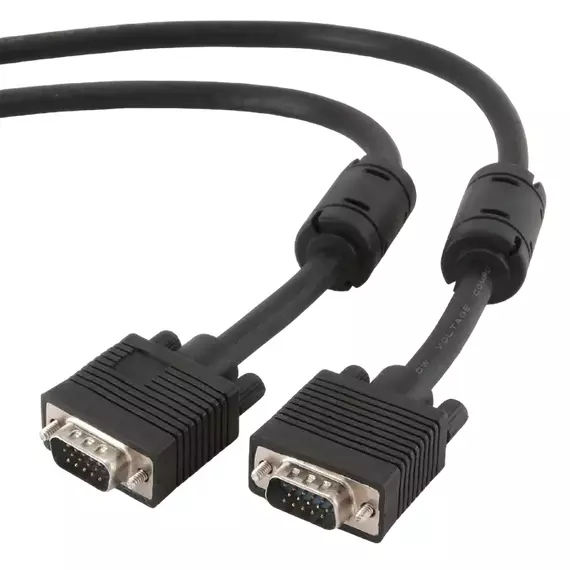Cablu Video Cablexpert CC-PPVGA-30M-B, VGA D-Sub (M) - VGA D-Sub (M), 30m, Negru, 3 image