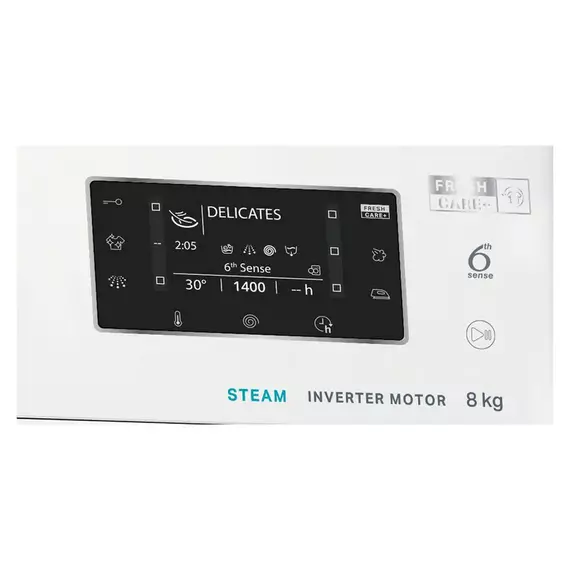 Mașină de spălat Whirlpool FFD 8489 BCV EE, 8kg, Alb, 6 image