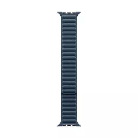 Curea pentru ceas Apple Watch 45mm Magnetic Link, Poliester, Medium, Pacific Blue, 4 image