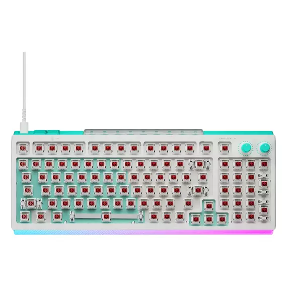 Gaming Keyboard Logitech G512 X 98 Wired, EMEA28i - 935 - Tactile,White, 2 image
