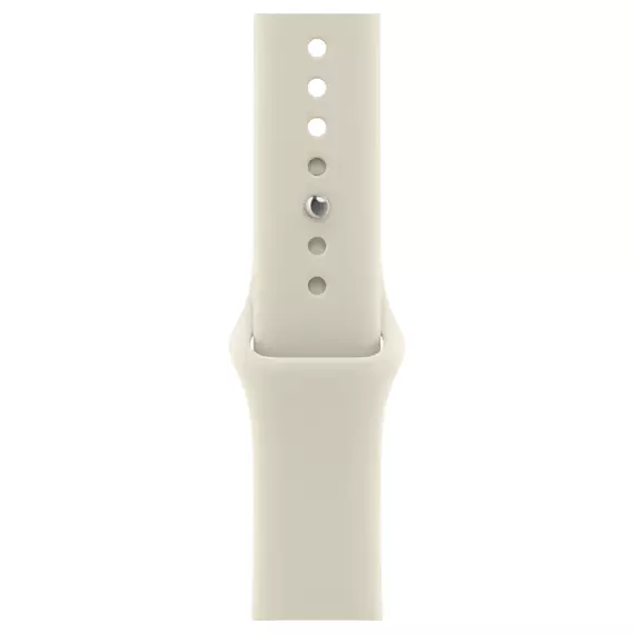 Apple Watch Series 12 GPS, 46mm Light Gold Aluminium Case with Sand Sport Band - M/L MJEP4, 3 image