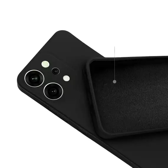 Husă Xcover Soft Touch pentru Honor Oppo Reno 14, Negru, 2 image