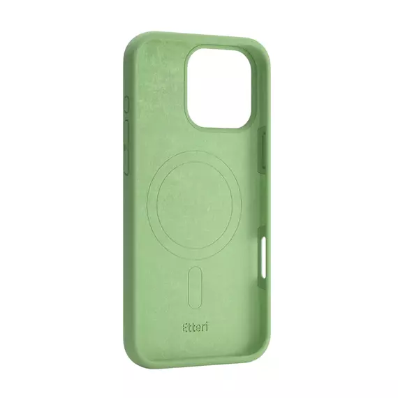 Husă Etteri Silicone Mag pentru Apple iPhone 16 Pro Max, Verde deschis, 6 image