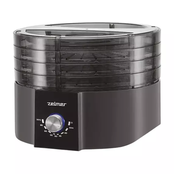 Deshidrator de fructe Zelmer ZFD1004, Negru, 2 image