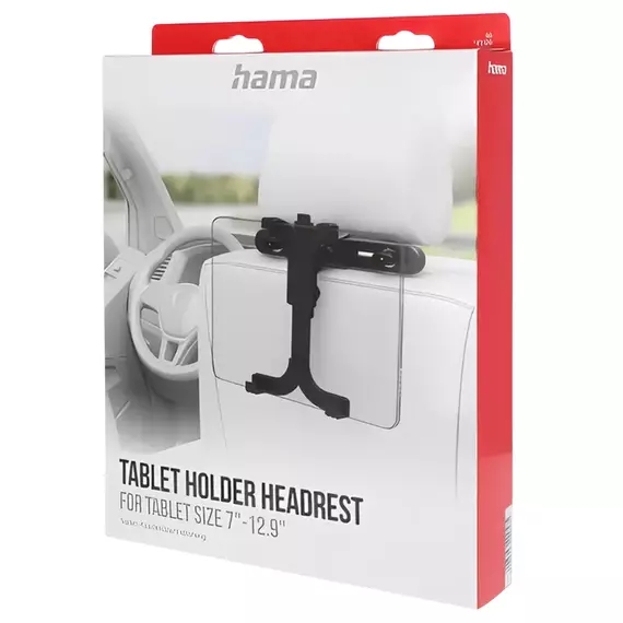 Suport tableta HAMA Headrest Holder Tablets 360B, Negru, 3 image