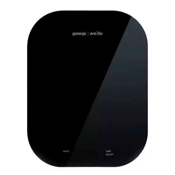 Cântar electronic de bucătărie Gorenje Ora ito KT10 ORAB, Negru