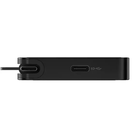Stație Docking Lenovo USB-C Slim Travel Dock, Negru, 7 image