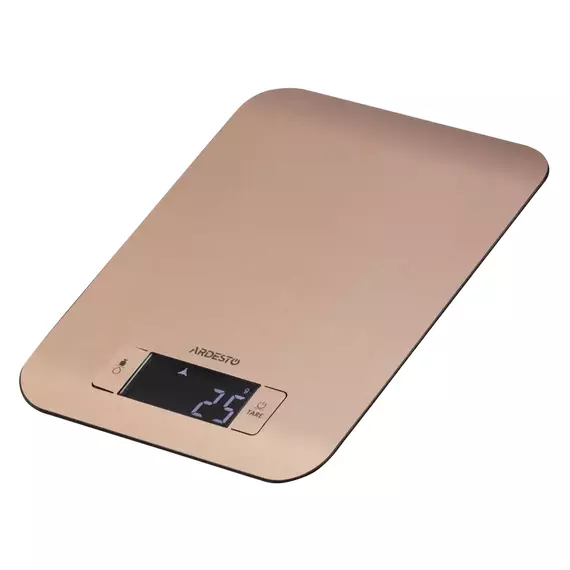 Cântar electronic de bucătărie Ardesto SCK-898R, Bronz, 2 image