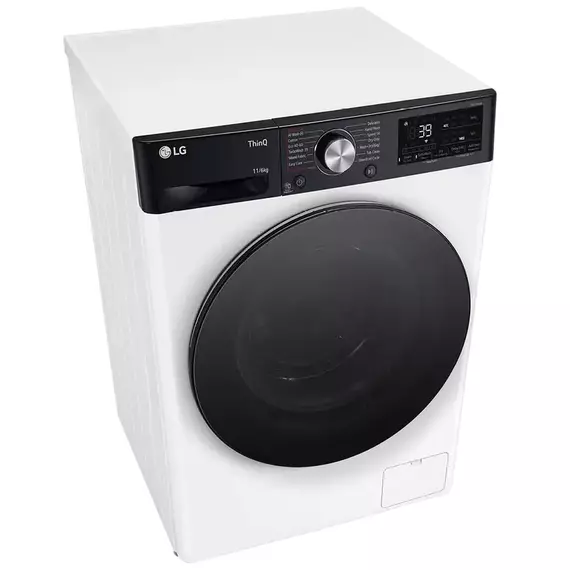 Mașină de spălat cu uscător LG F4DR711S2H, 10kg, Alb, 3 image