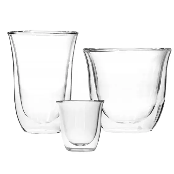 DeLonghi Set de pahare DeLongh DLSC302, 6 buc, Transparent