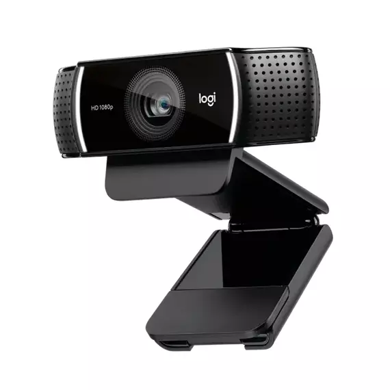 Cameră Web Logitech C922 Pro, Full-HD 1080P, Negru, 4 image