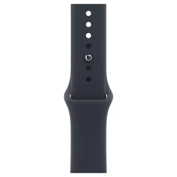 Apple Watch Series 12 GPS, 46mm Space Grey Aluminium Case with Navy Blue Sport Band - S/M MJEH4, 3 image