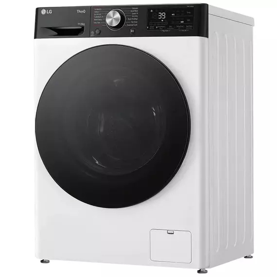 Mașină de spălat cu uscător LG F4DR711S2H, 10kg, Alb, 2 image
