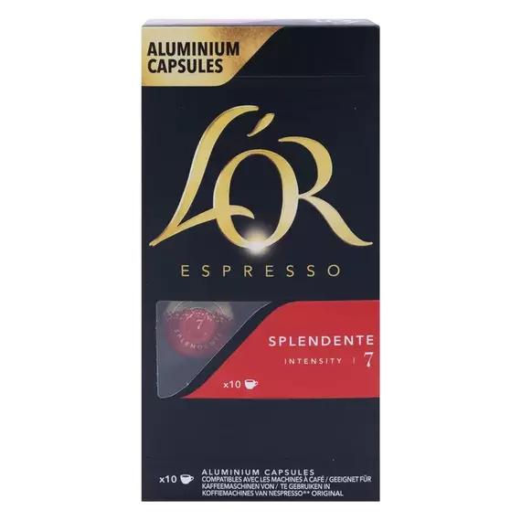 Cafea L'OR Espresso Splendente, 10 buc