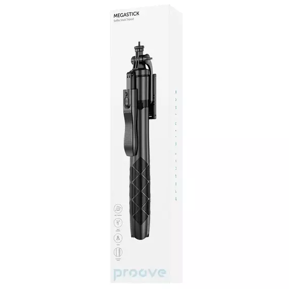 Selfie Stick Proove MegaStick, Negru, 2 image