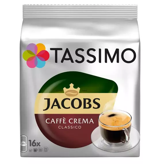 Cafea Iacobs Tassimo Caffe Crema, 16 buc