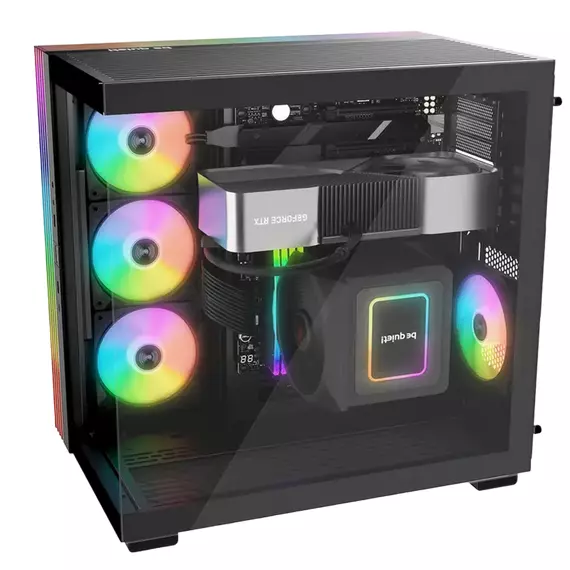 Carcasă PC be quiet! Ligh Base 600 LX, Midi-Tower, Fără PSU, Negru, 6 image