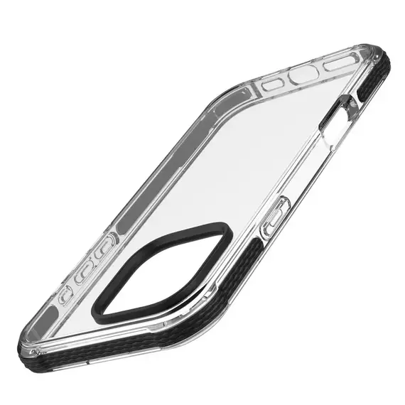 Husă Cellularline Tetra Force Strong Guard - iPhone 16 Pro, Transparent, 2 image