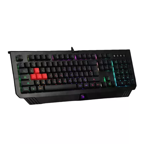 Tastatură Bloody B120N, Cu fir, Negru, 2 image