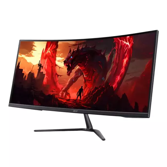 34" Monitor Gaming Acer ED340CURX0BMIIPX, VA 3440x1440 WQHD, Negru, 5 image