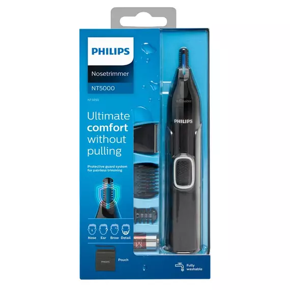 Trimmer pentru bărbați Philips NT5650/16, Negru, 2 image