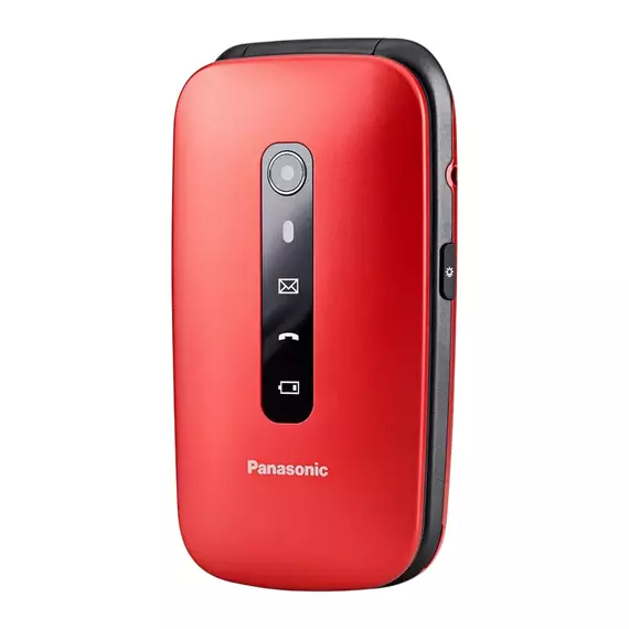 KX-TU550 Panasonic 4G Red Clam Shell, 4 image