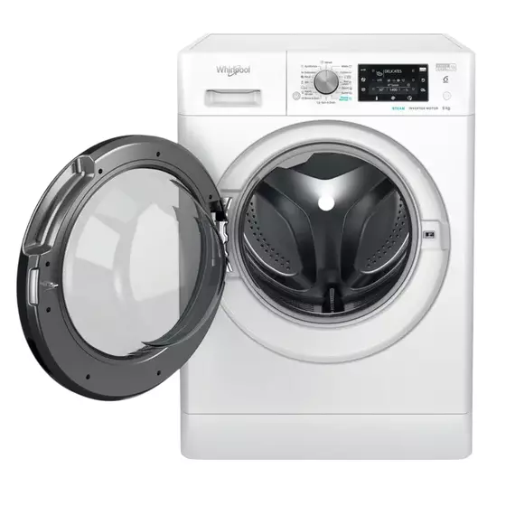 Mașină de spălat Whirlpool FFD 9489 BV EE, 9kg, Alb, 2 image