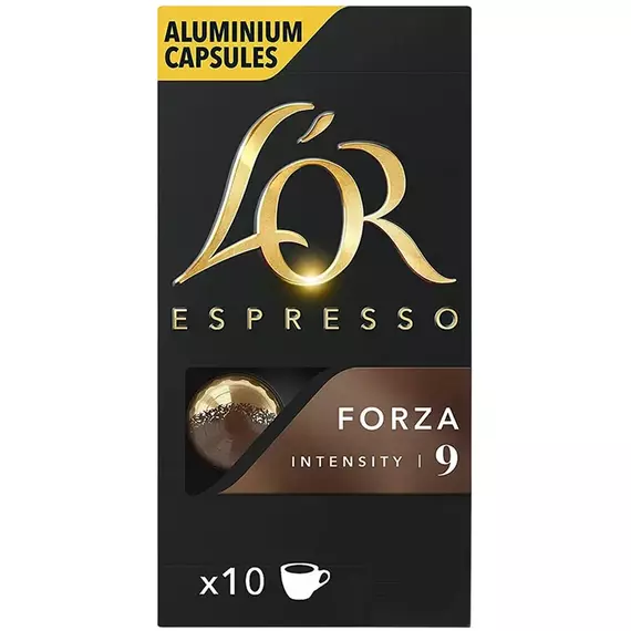Cafea L'OR Espresso Forza, 10 buc