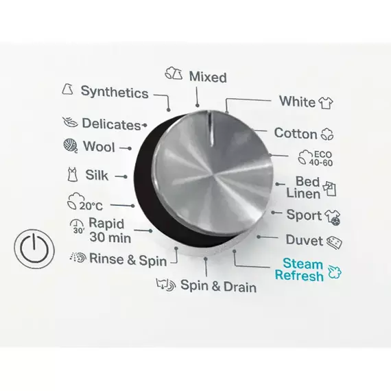 Mașină de spălat Whirlpool FFD 9489 BV EE, 9kg, Alb, 3 image