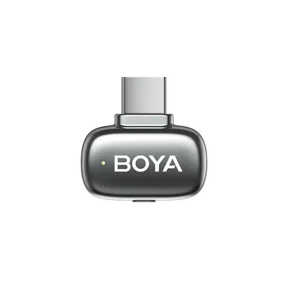 Microfon portabil pentru înregistrare vocală Boya mini 2-01, Fără fir, Gri, 5 image