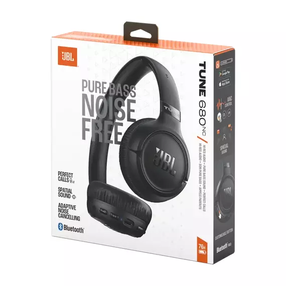 Căști JBL Tune 680NC, Negru, 4 image