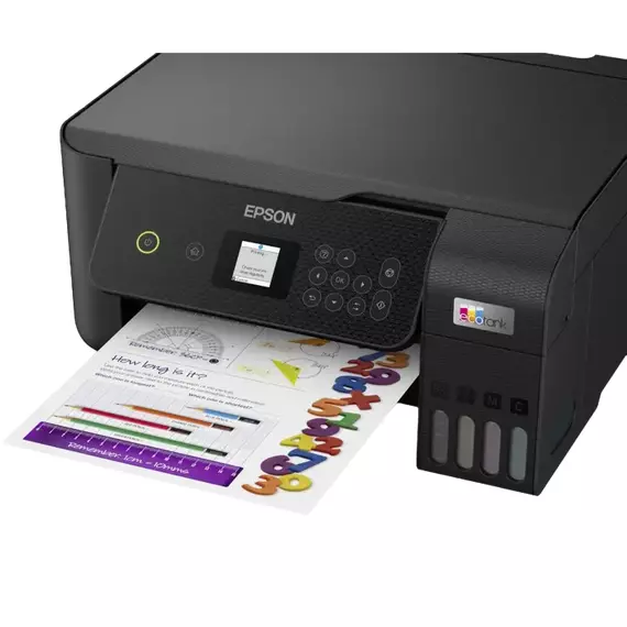 Multifunctional Inkjet Epson MFD L3260, Negru, 3 image