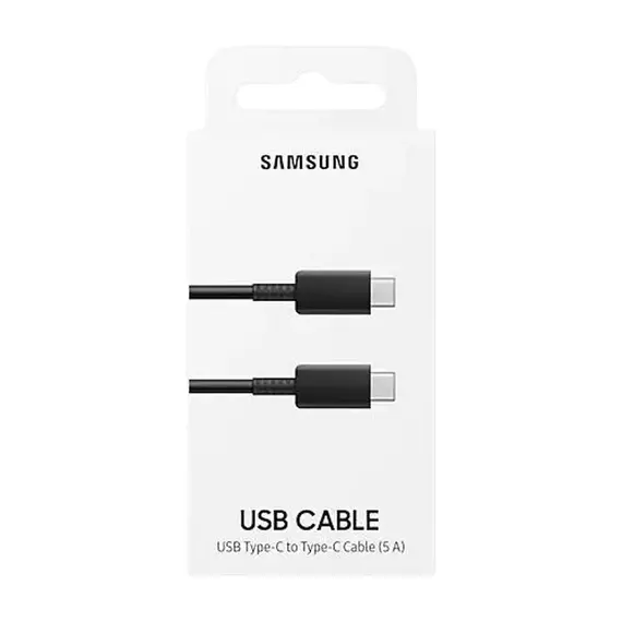 Cablu încărcare și sincronizare Samsung EP-DN975BBRGRU, USB Type-C/USB Type-C, 1m, Negru, 4 image