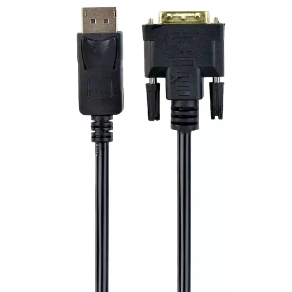 Cablu Video Cablexpert CC-DPM-DVIM-6, DisplayPort (M) - DVI-D (M), 1,8m, Negru