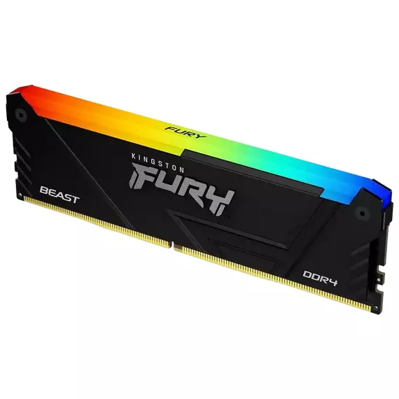 Memorie RAM Kingston FURY Beast RGB, DDR4 SDRAM, 3600 MHz, 8GB, KF436C17BB2A/8