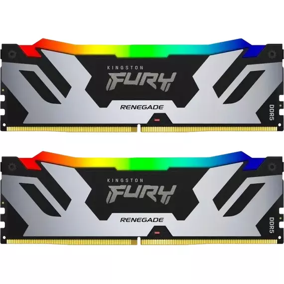 Memorie RAM Kingston FURY Renegade RGB, DDR5 SDRAM, 6400 MHz, 32 GB, KF564C32RSAK2-32, 4 image