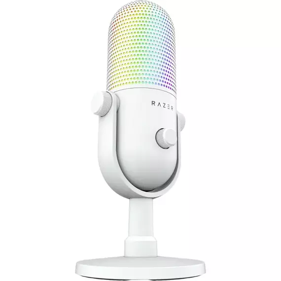 Microfon Gaming Razer Seiren V3 Chroma, Cu fir, Alb, 6 image