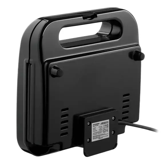Aparat pentru sandwich multifunctional Ardesto SM-H400S, Negru | Oțel inoxidabil, 3 image