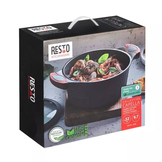 Cratiță RESTO 93508, 9,7L, 32cm, Gri, 8 image