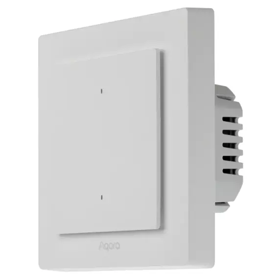 Comutator inteligent AQARA Light Switch H2, Alb, 7 image