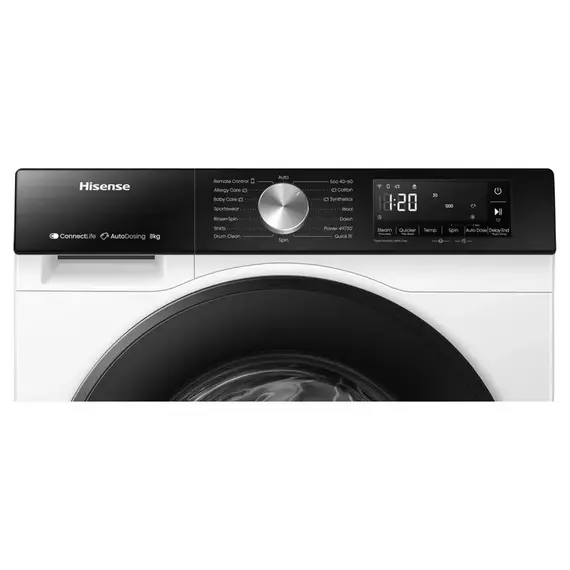Washing machine/fr Hisense WF3S8045BW3 Class A, 4 image