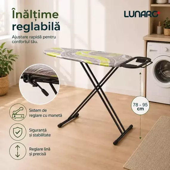 Ironing Board Lunaro VERA-BK, 7 image