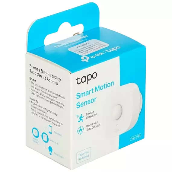 Senzor de mișcare inteligent TP-LINK Tapo T100, Alb, 2 image