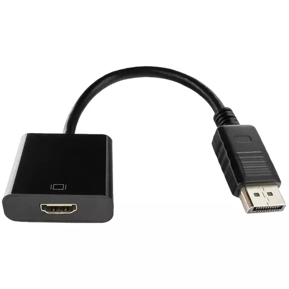 Adaptor Video Cablexpert A-DPM-HDMIF-002, DisplayPort (M) - HDMI (F), 0,1 m, Negru