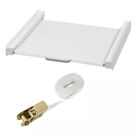 Kit montare verticala pentru uscatoare Xavax 111363,  Alb